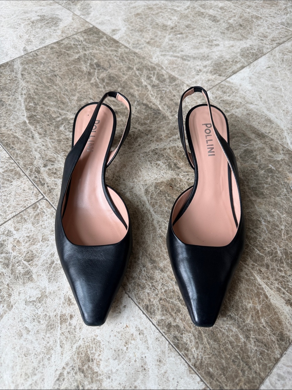 Pollini Slingback Kitten Heel